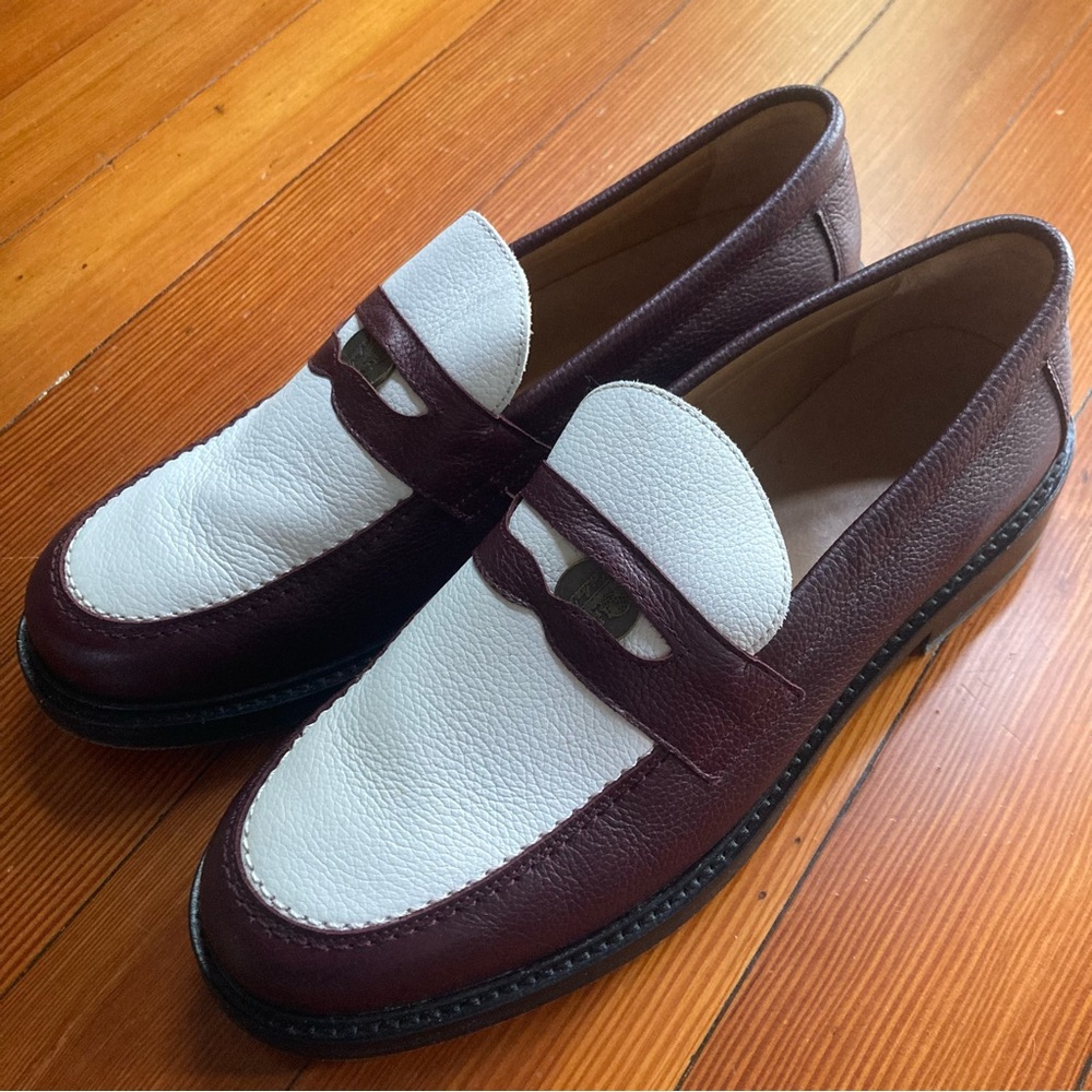 Aimé Leon Dore Queens Crest Penny Loafers